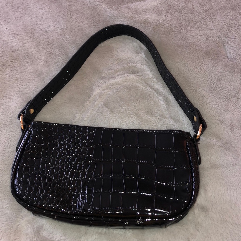 NEW SHEIN croc embossed bag